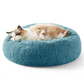 Bedsure cama gato calma con diseño en rosquilla para descanso cómodo