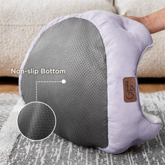 Bedsure cama para gatos redonda con sherpa; superficie cálida para acurrucarse y dormir
