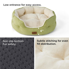 Bedsure cama para mascotas pequeñas, funda lavable para fácil limpieza