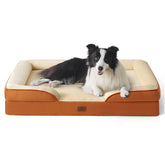 Bedsure cama ortopédica para perros grandes, soporte cómodo para descanso