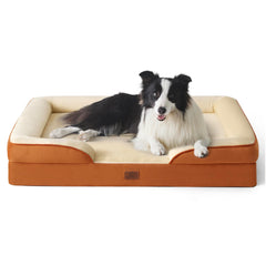 Bedsure cama ortopédica para perros grandes, soporte cómodo para descanso