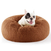 Bedsure cama rosquilla frontal, diseño calmante para dormir mejor