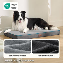 Bedsure cama para perro con funda desmontable y lavable para limpieza fácil.