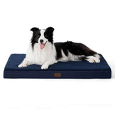 Bedsure cama-perro-grande con funda-lavable para limpieza fácil y confort diario.