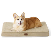 Bedsure cama para perro grande en jaula con soporte cómodo para dormir