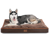 Bedsure cama para perro grande con cubierta removible para limpieza fácil.