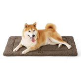 Bedsure cama para perros jaula grande con espuma suave para comodidad diaria