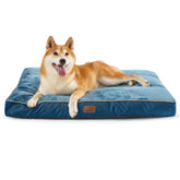 Cama Bedsure para perros grande y azul, ideal para descanso cómodo