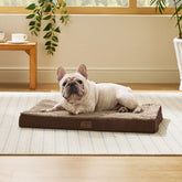 Bedsure cama para perro mediano con funda lavable, descanso limpio y cómodo.