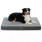 Bedsure cama para perro con espuma de memoria en jaula, soporte cómodo para articulaciones.