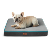 Bedsure cama ortopédica de memoria para perros, apoyo estable en el crate.