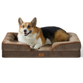 Bedsure cama perro ortopédica grande ofrece soporte y confort para dormir plácidamente.