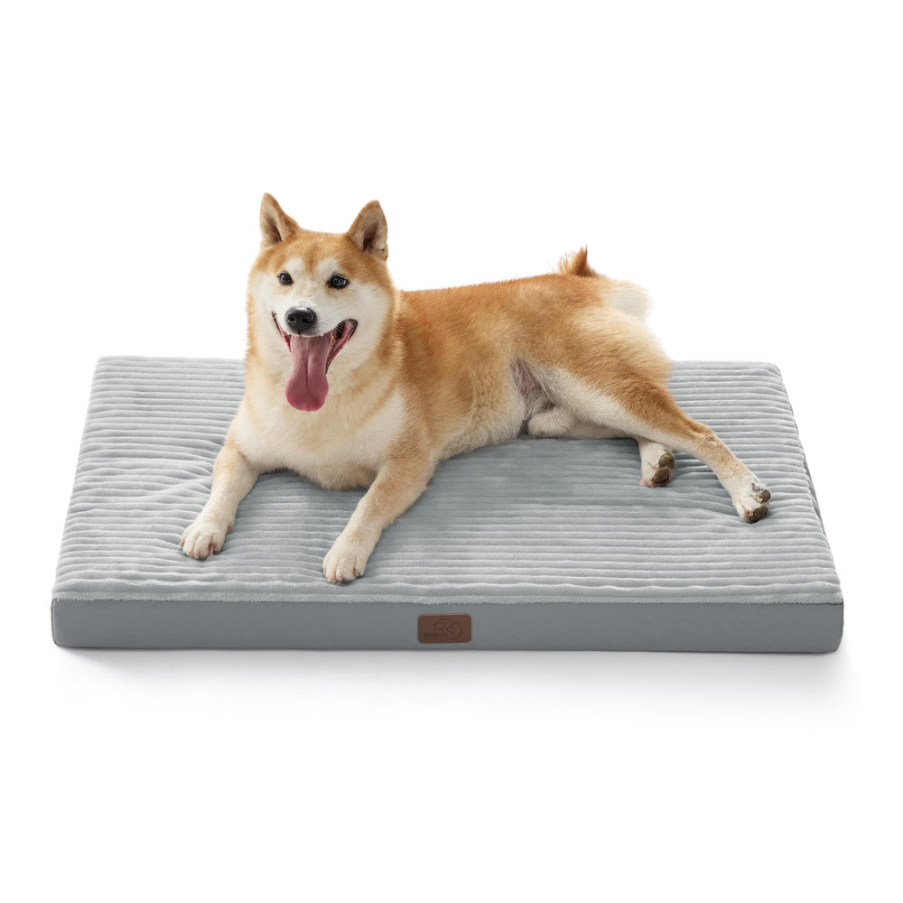 Bedsure cama para perro ortopédica grande, soporte cómodo para articulaciones durante el sueño