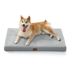 Bedsure cama para perro ortopédica grande, soporte cómodo para articulaciones durante el sueño