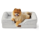 Bedsure cama ortopédica para perro pequeño con soporte y confort.