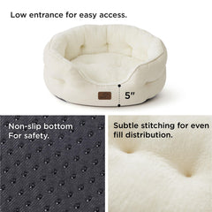 Bedsure cama para perro pequeño con cojín removible para limpieza fácil.