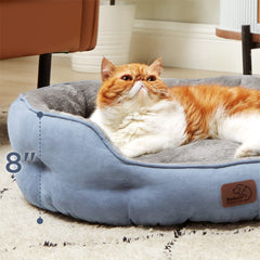 Bedsure cama para perros pequeños relleno suave mantiene su forma.
