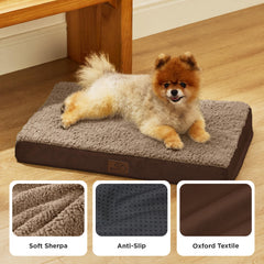 Bedsure cama para perro pequeño disponible en varias tallas para razas distintas.