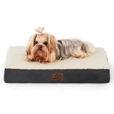 Bedsure cama para perros pequeños con funda lavable y fácil de limpiar.