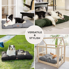Bedsure cama perro XL, diseño sin cremallera para seguridad.