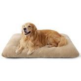 Bedsure Cama XXL para Perro, jaula-frente, ofrece soporte cómodo para dormir dentro de la jaula.