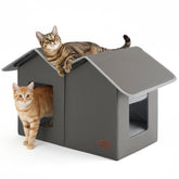 Bedsure casa-gato exterior impermeable: refugio seguro para días lluviosos
