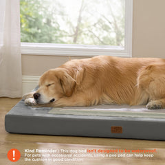 Bedsure cobertura lavable para cama de perro xl, limpieza sencilla
