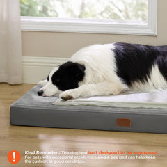 Bedsure colchon ortopedico perro xl: alivio suave para articulaciones.
