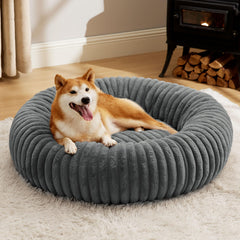 Bedsure cama redonda para perro grande con diseño redondo para descanso cómodo