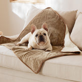 Bedsure manta impermeable para perro, frontal, protege el sofá de derrames.
