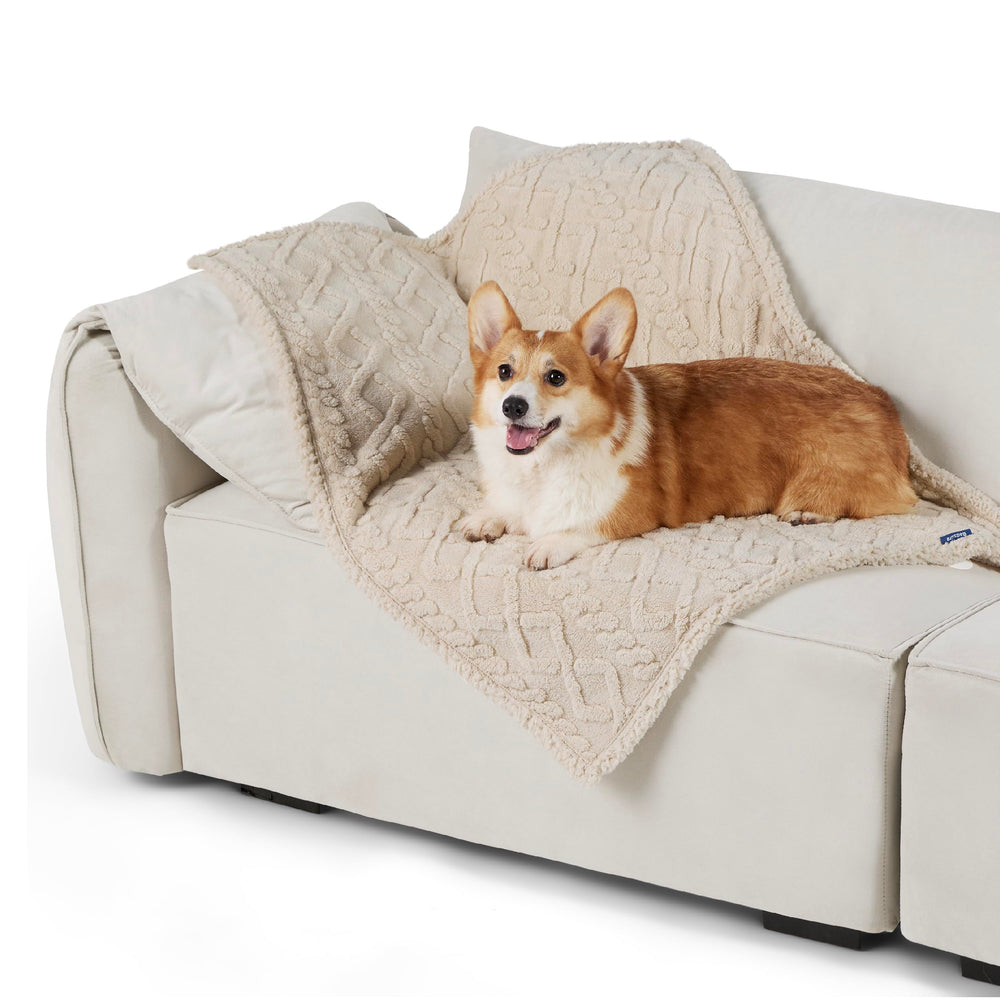 Bedsure manta impermeable para perros, protege el sofá frente a líquidos