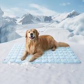 Bedsure mat-enfriamiento para perro grande, sensación fresca al tacto.