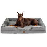 Bedsure XXL cama ortopédica para perros grandes con funda lavable, fácil de limpiar.