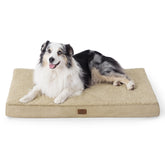 Cama Bedsure XL para perro en jaula con espuma ortopédica que favorece el descanso