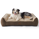 Bedsure cama perro ortopédica XL con cubierta impermeable, ideal para manchas.