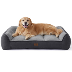 Bedsure XL Plus: cama ortopédica exterior con funda impermeable y fácil limpieza