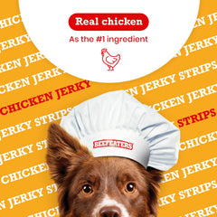 Beefeaters: tiras de pollo deshidratadas con bolsa reutilizable para frescura