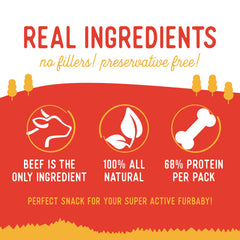 Beg & Barker higado de res tiras, snack natural para entrenamiento y recompensa