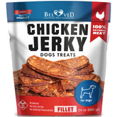Beloved Pets tiras de pollo jerky 1-5 lb en bulto para entrenamiento