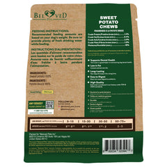 Beloved Pets patata dulce, chips deshidratados, ideal para reforzar durante el adiestramiento.