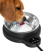BEMOKURI tazón-agua-caliente para perros y gatos con 3 ajustes de temperatura