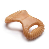 Benebone masticación duradera: juguete para perros que promueve limpieza dental.