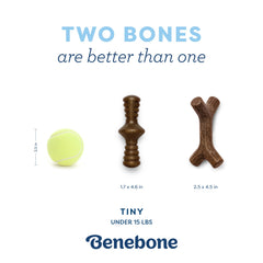 Benebone Puppy Maplestick Zaggler, hecho en Estados Unidos para máxima calidad