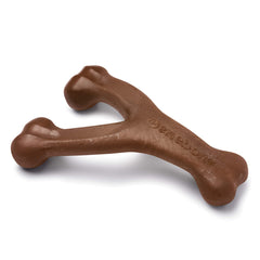 Benebone Wishbone: masticable duradero para perros agresivos, ideal para juego prolongado.