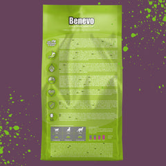 Benevo Cat: kibble de textura clara, ideal para la alimentación diaria.