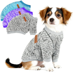 BERICH suéter navideño para perro pequeño, ideal para paseos festivos.