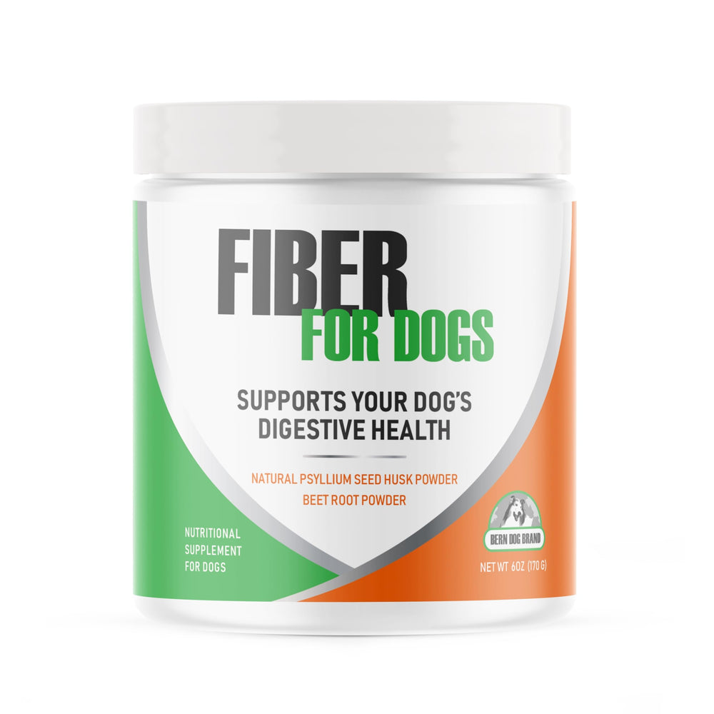 Bern Dog Brand: polvo de psilio cascarilla para regular el tránsito intestinal de perros