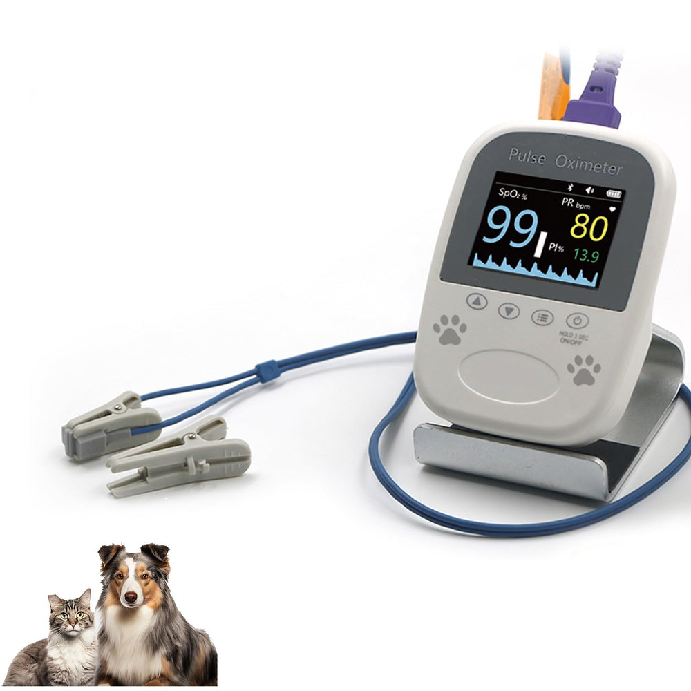 Berry AM1000A-Vet monitor de oxígeno para mascotas con lectura de saturación