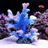 Besimple coral artificial ornament acuario: refugio y color para peces.