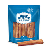 Best Bully Sticks: empaque de palitos de 6 pulgadas para perros grandes y masticación prolongada.